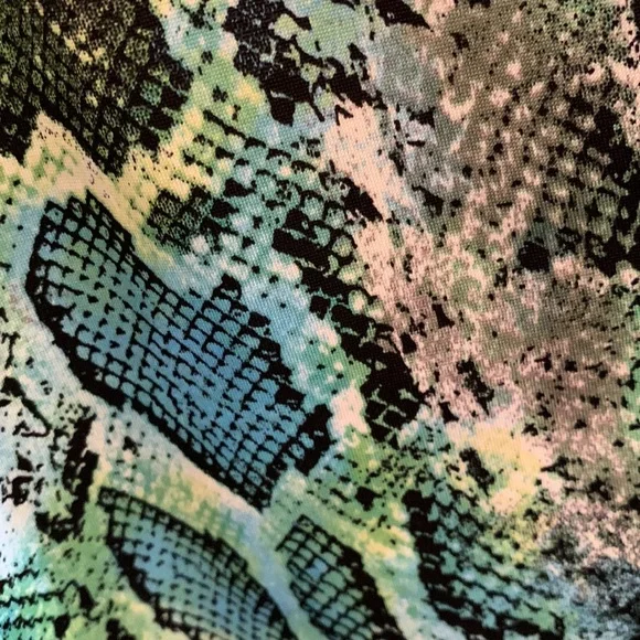 Coldesina python print dress  - 2X - Picture 7 of 8